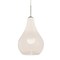 Besa Lighting Leon Cord Pendant, Milky White, Satin Nickel Finish, 1x9W LED 1JT-LEONMW-LED-SN - alternate 1